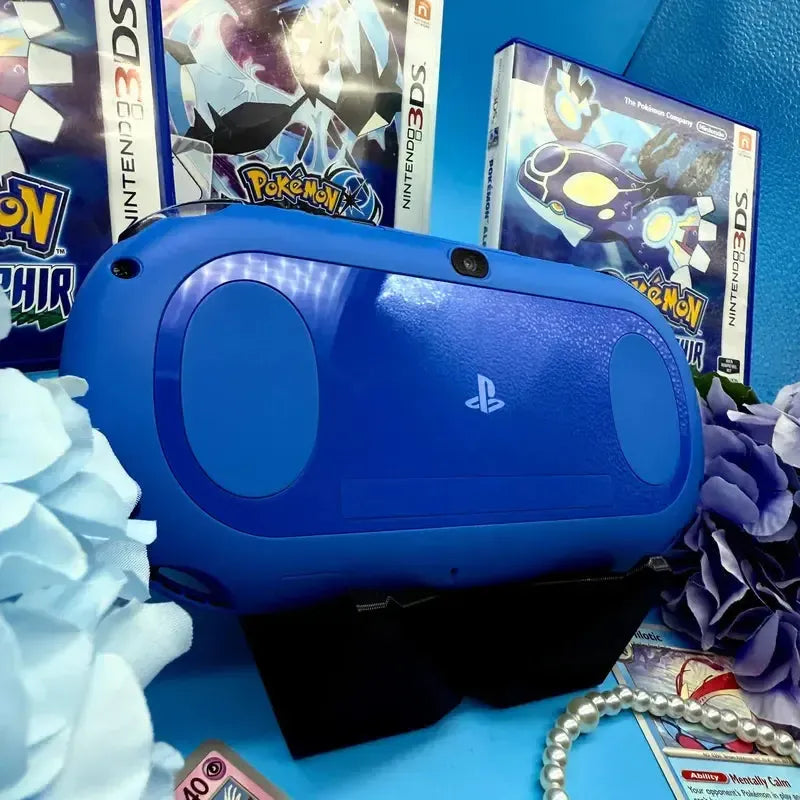 PS Vita 2000 in blau schwarz gemoddet - 3DSRenew