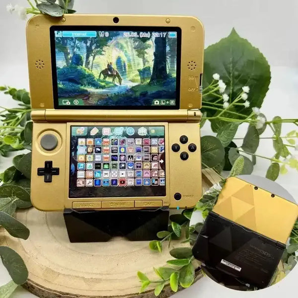 Nintendo 3DS XL Zelda modded