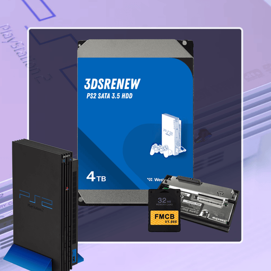 PS2 4TB Mod, All European PS2 Games (PS2 FAT &amp; PC)