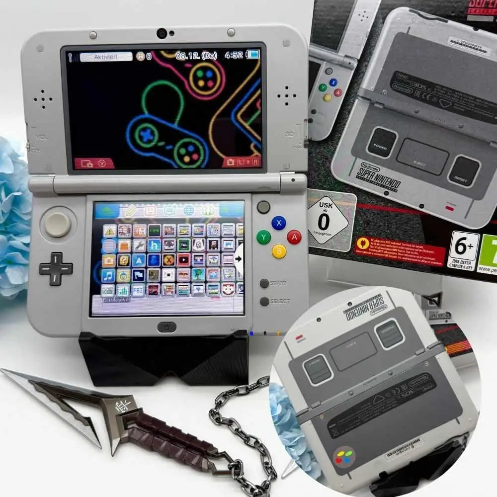 New Nintendo 3DS XL SNES mit OVP gemoddet - 3DSRenew
