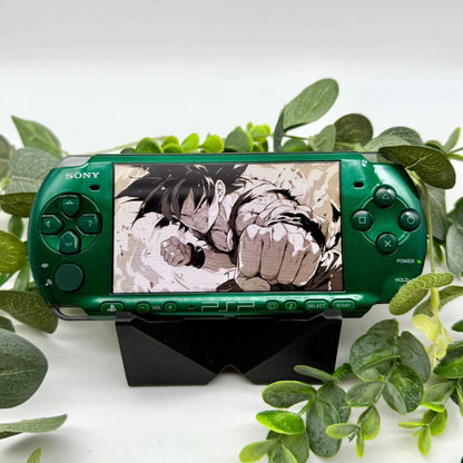 PSP 3000 in grün gemoddet - 3DSRenew