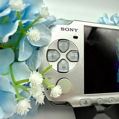 PSP 3000  in silber gemoddet - 3DSRenew