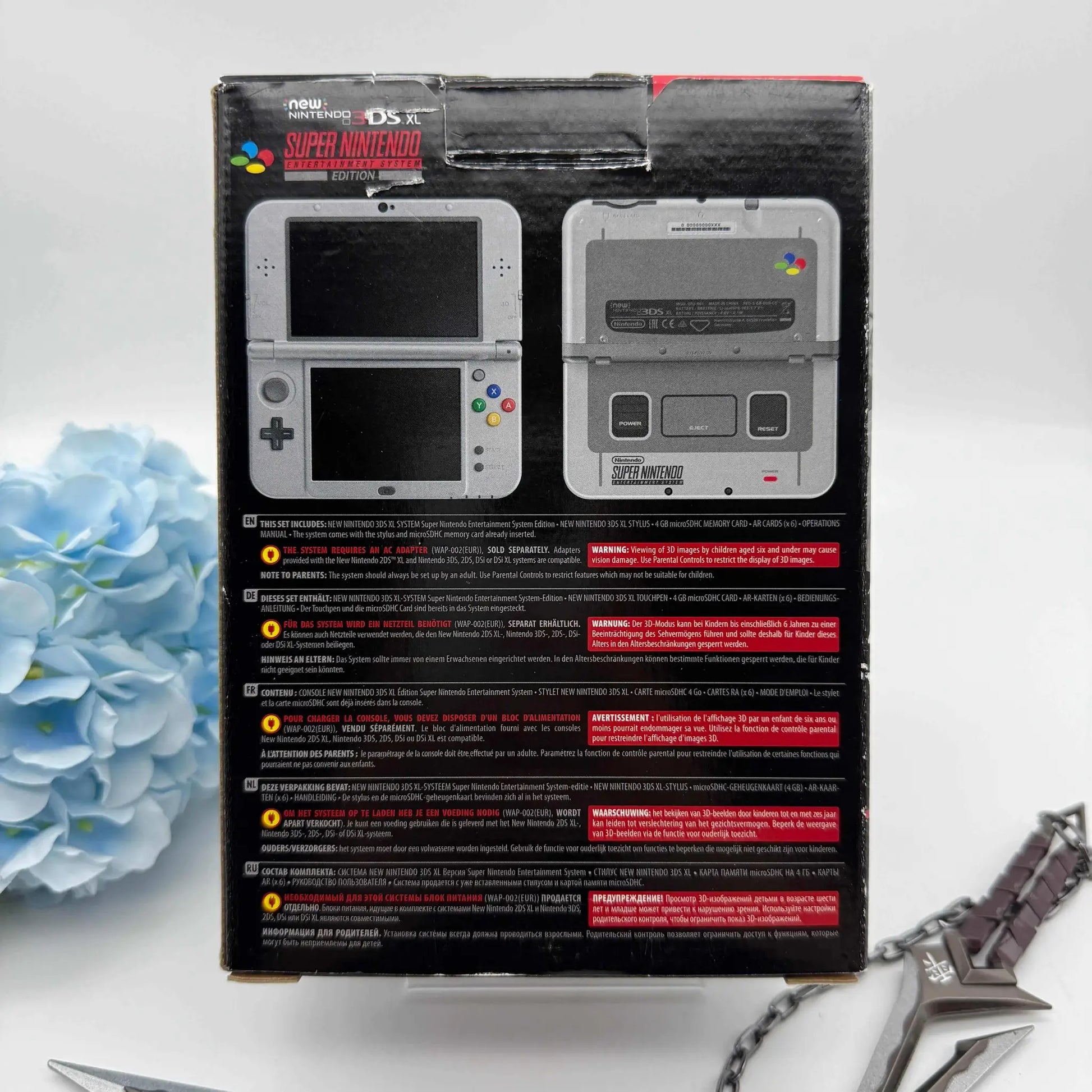 New Nintendo 3DS XL SNES mit OVP gemoddet - 3DSRenew