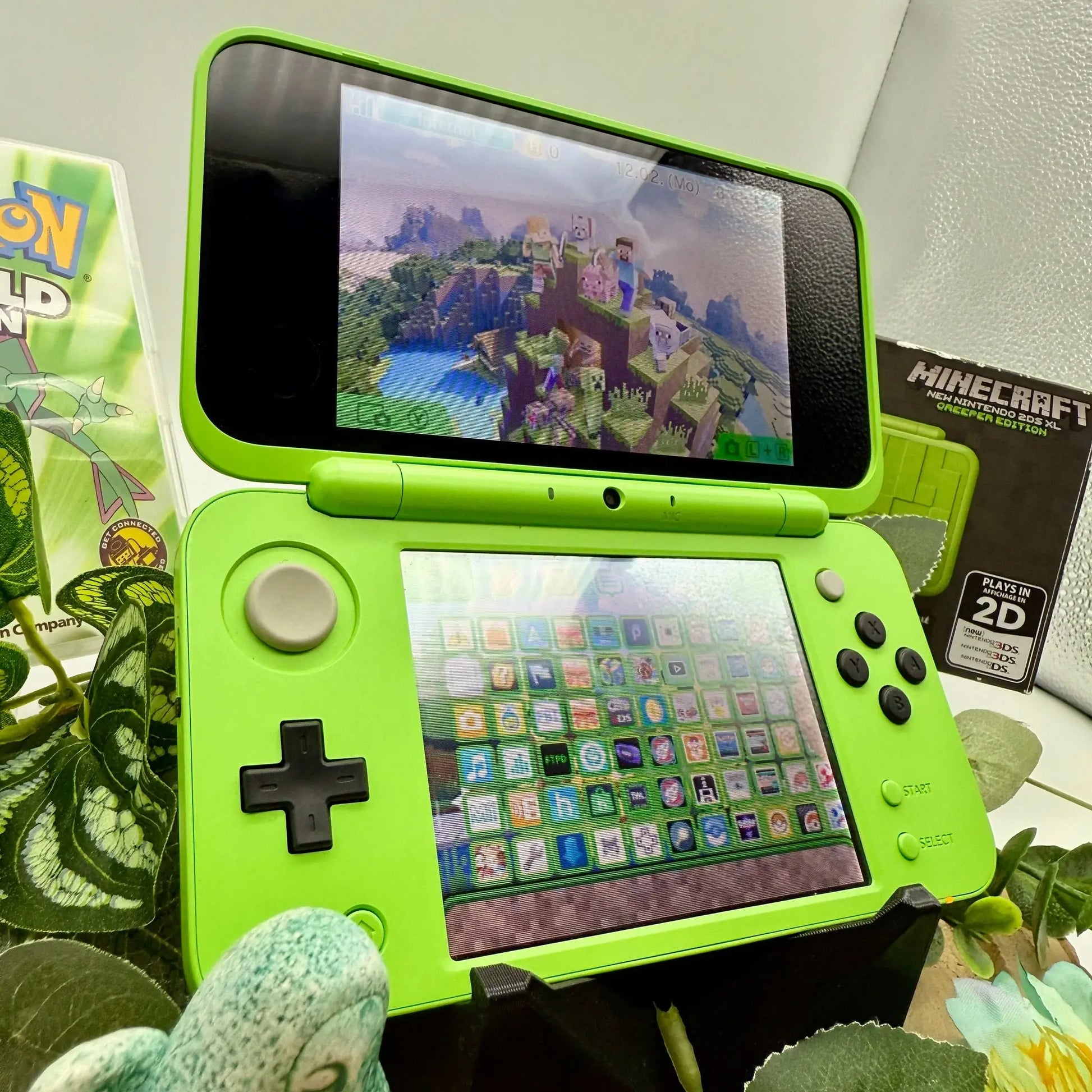 New Nintendo 2DS XL Minecraft gemoddet - 3DSRenew