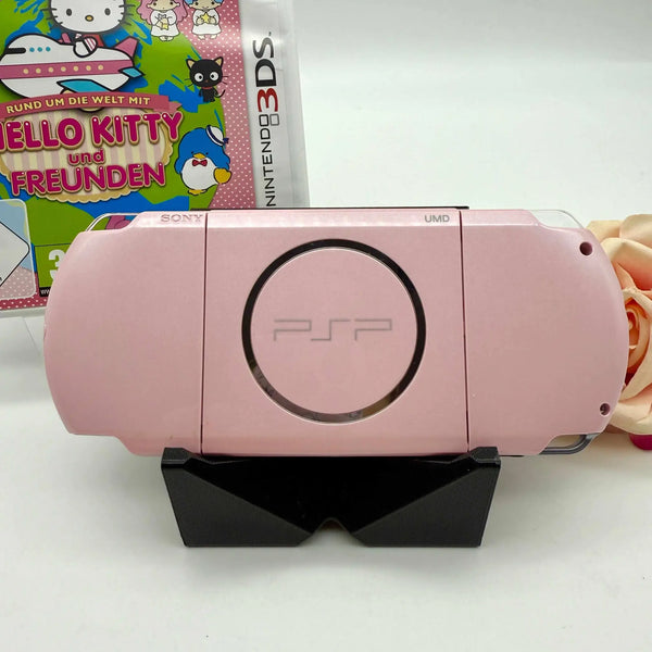 PSP 3000 modded in pink
