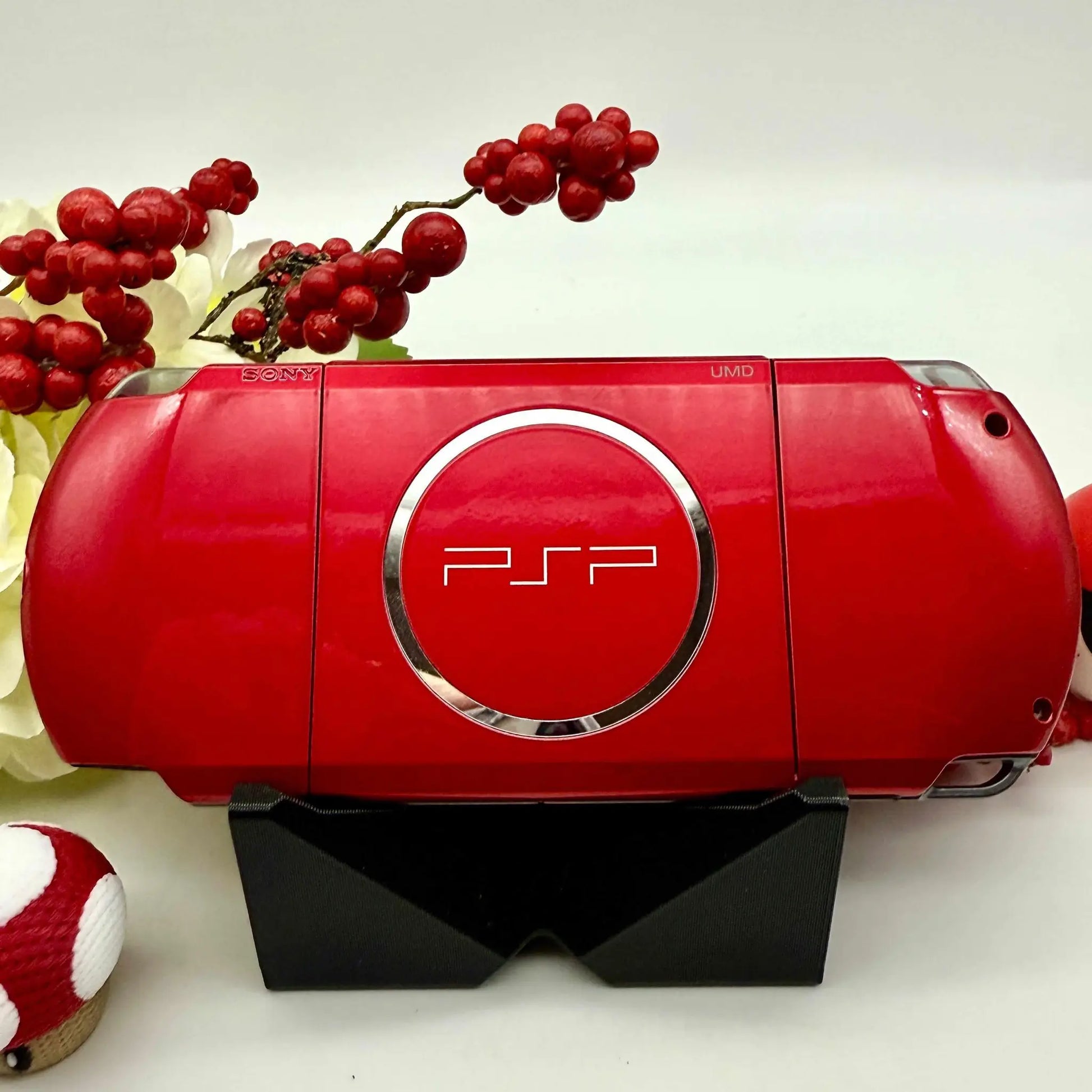 PSP 3000 in rot gemoddet - 3DSRenew