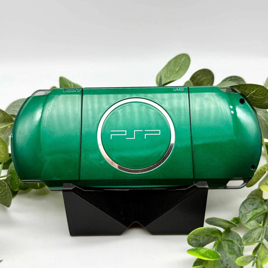 PSP 3000 in grün gemoddet - 3DSRenew