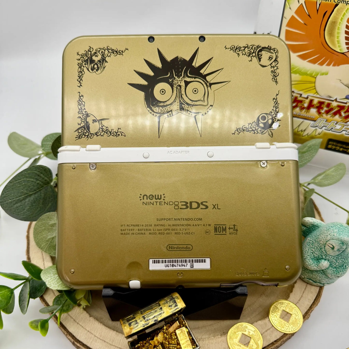 New Nintendo 3DS XL white Zelda modded