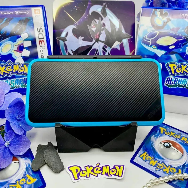 New Nintendo 2DS XL in schwarz/blau gemoddet - 3DSRenew