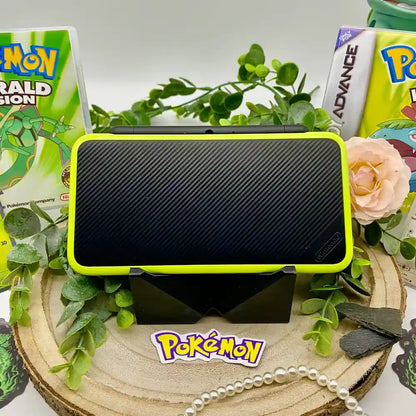 New Nintendo 2DS XL modded in black/green
