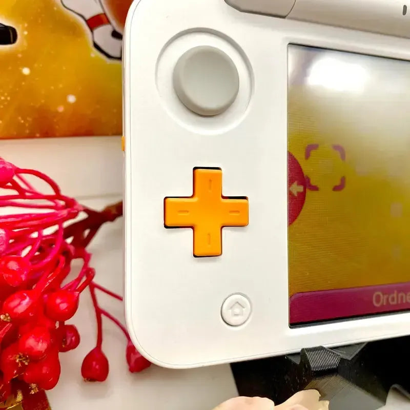 New Nintendo 2DS XL in weiß/orange gemoddet - 3DSRenew