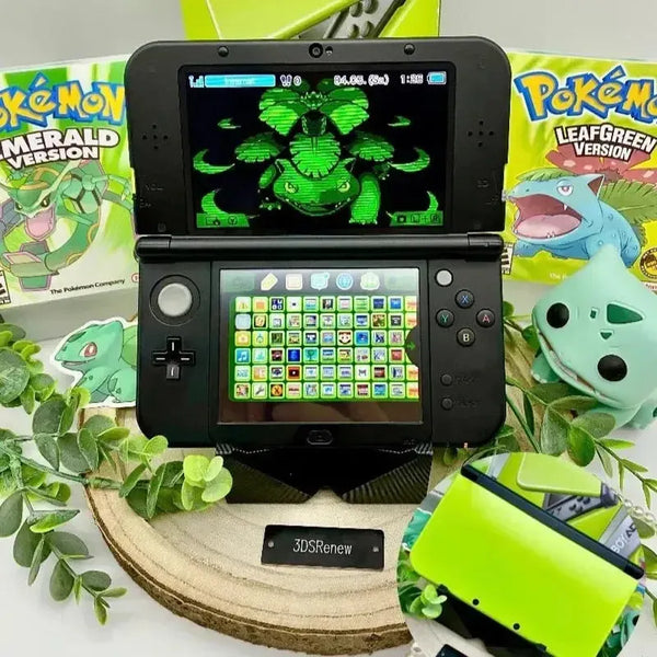 New Nintendo 3DS XL Lime modded