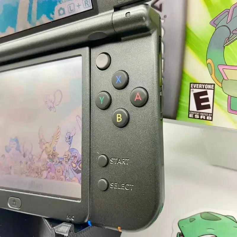 New Nintendo 3DS XL metallic grau gemoddet - 3DSRenew