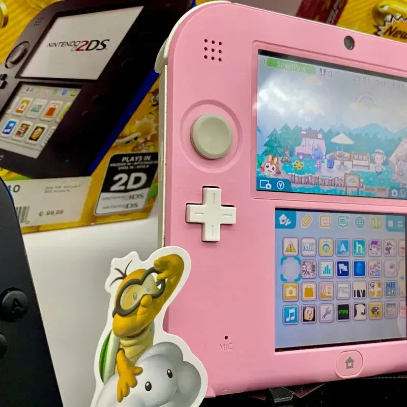 Nintendo 2DS in pink gemoddet - 3DSRenew