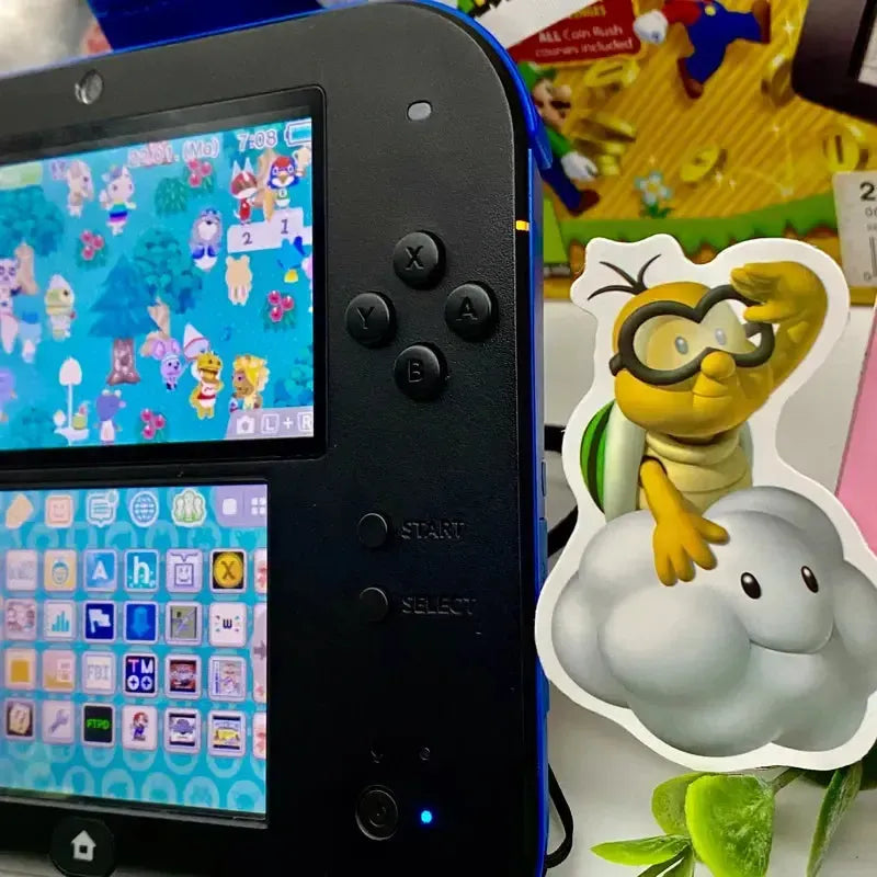 Nintendo 2DS in schwarz gemoddet - 3DSRenew