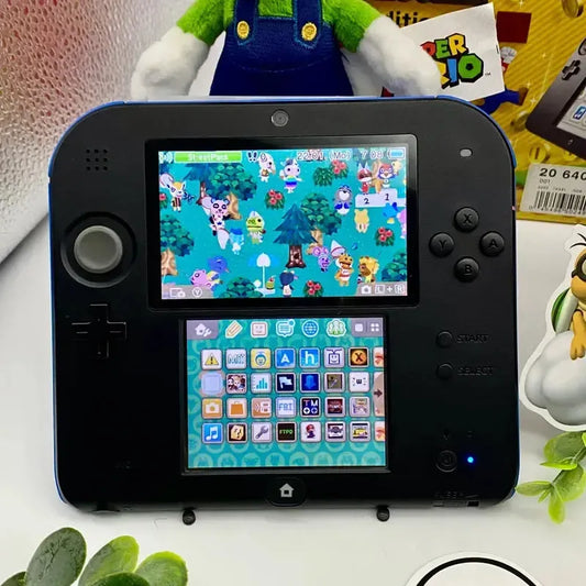 Nintendo 2DS in schwarz gemoddet - 3DSRenew