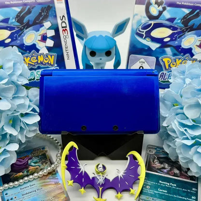 Nintendo 3DS in blau gemoddet - 3DSRenew