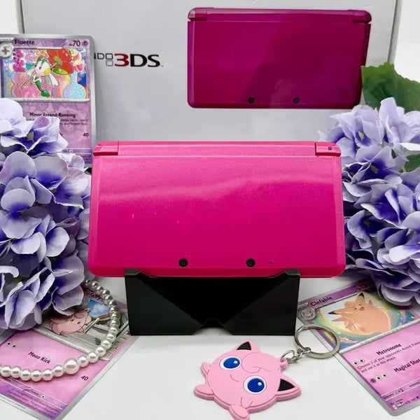 Nintendo 3DS modded in pink