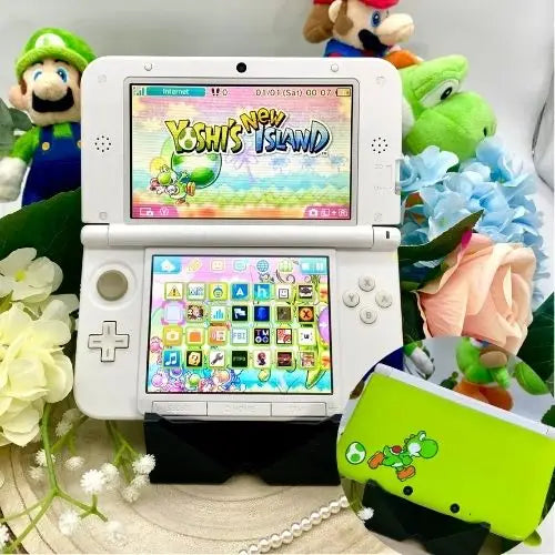 Nintendo 3DS XL Yoshi gemoddet - 3DSRenew