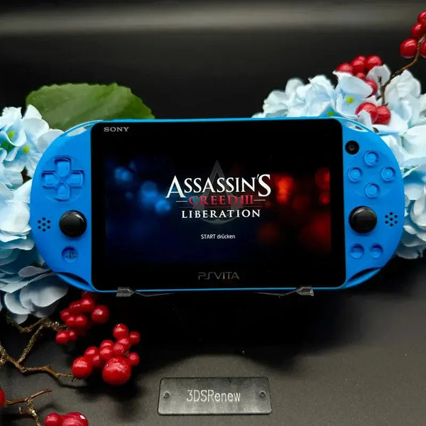 PS Vita 2000 modded in blue