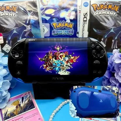 PS Vita 2000 in blau schwarz gemoddet - 3DSRenew