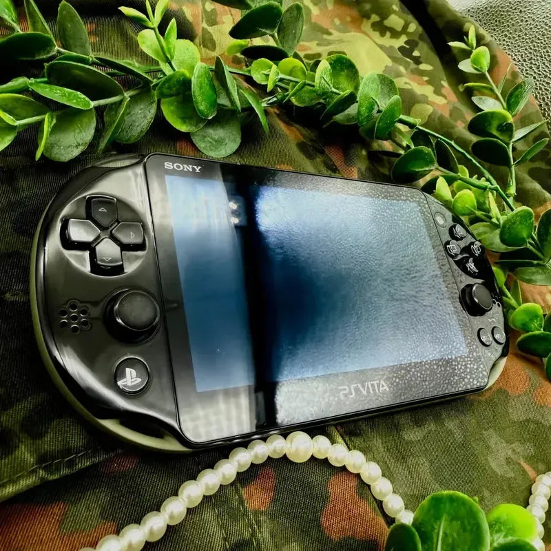 PS Vita 2000 in khaki schwarz gemoddet - 3DSRenew