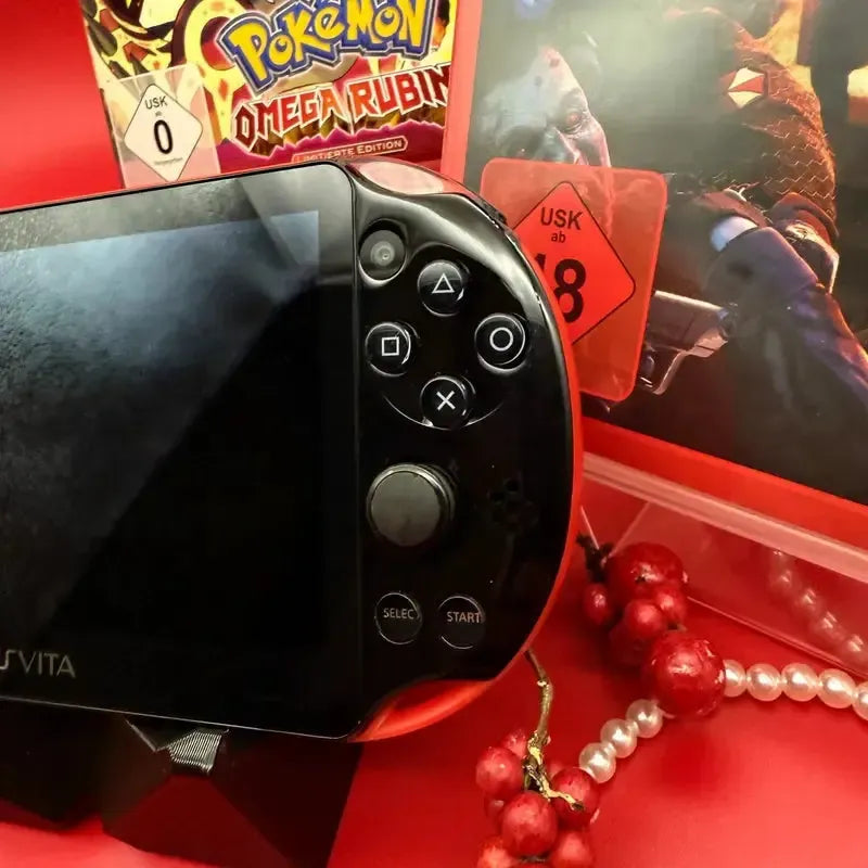 PS Vita 2000 in schwarz rot gemoddet - 3DSRenew