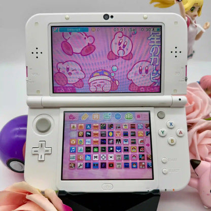 New Nintendo 3DS XL weiß pink gemoddet - 3DSRenew