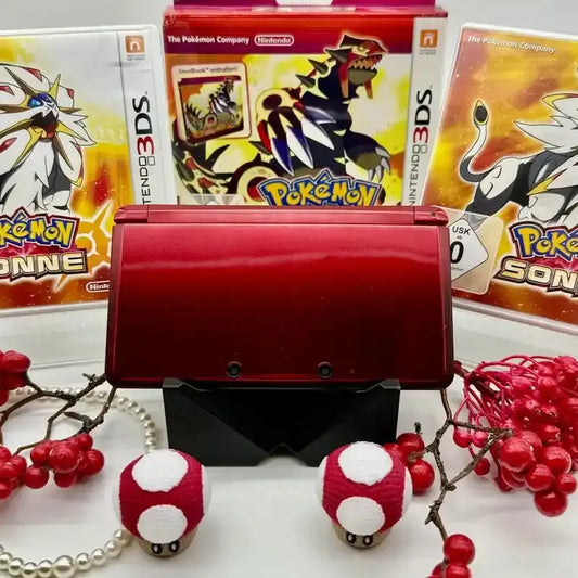 Nintendo 3DS in rot gemoddet - 3DSRenew