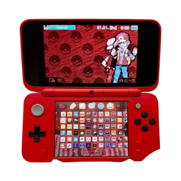 New Nintendo 2DS XL Pokeball modded