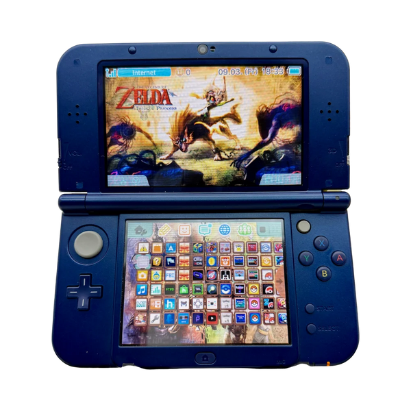 New Nintendo 3DS XL Pokemon Moon modded