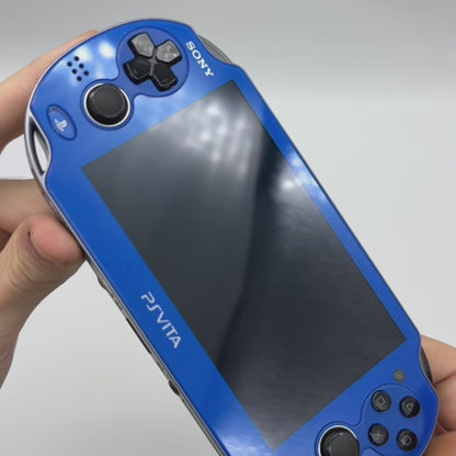 PS Vita 1000 modded in blue