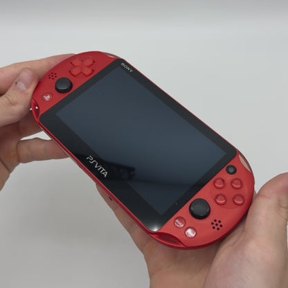 PS Vita 2000 modded in red