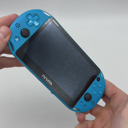 PS Vita 2000 modded in blue
